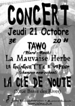 Concert à la Clé d'Voûte 21/10/2004 