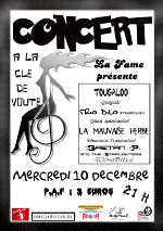 Concert à la Clé d'Voûte 10/12/2003